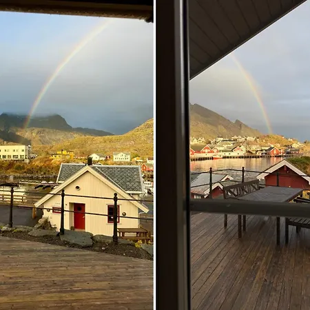 Nordic Elegance Retreat Chaleter Sørvågen