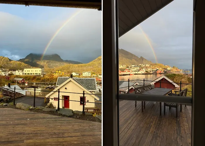 Nordic Elegance Retreat Horská chata Sørvågen